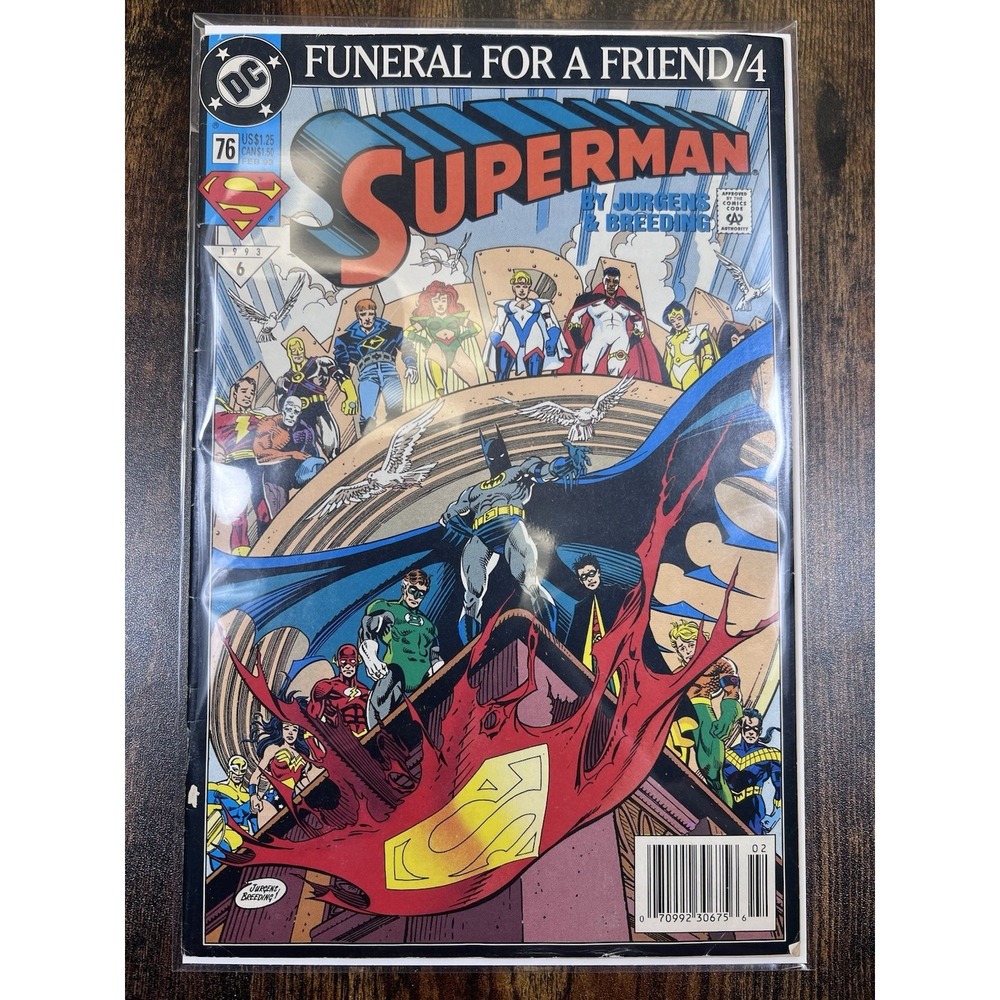 DC Comics -  Funeral For A Friend /4  Superman # 76